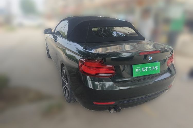 Used BMW 2 Series 2019 225i Convertible Coupe Sports Design Package Rear Left 45 Deg