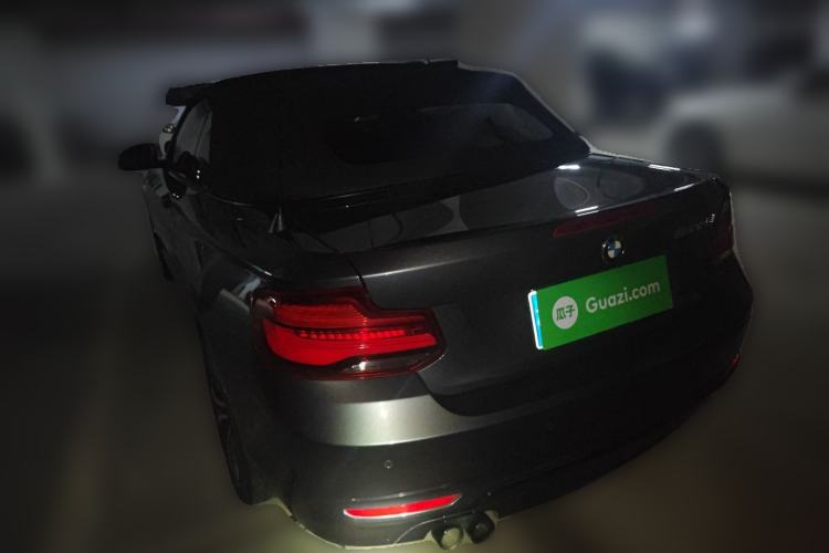 Used BMW 2 Series 2019 225i Convertible Coupe Sports Design Package Rear Left 45 Deg