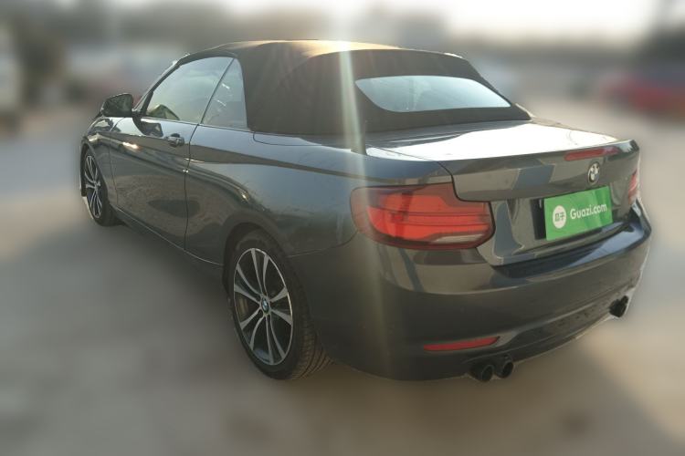 Used BMW 2 Series 2019 225i Convertible Coupe Sports Design Package Rear Left 45 Deg