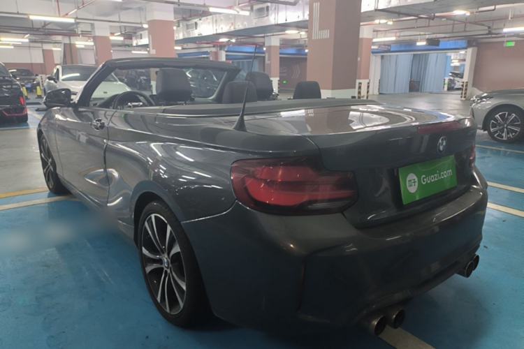 Used BMW 2 Series 2019 225i Convertible Coupe Sports Design Package Rear Left 45 Deg