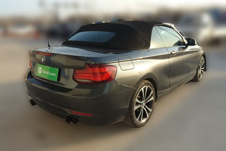 Used BMW 2 Series 2019 225i Convertible Coupe Sports Design Package Rear Right 45 Deg