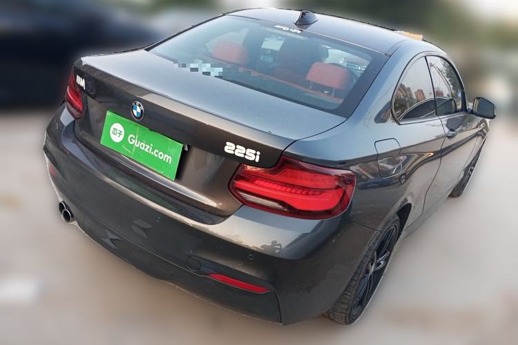 Used BMW 2 Series 2019 225i Luxury Model with M Sport Package Rear Right 45 Deg