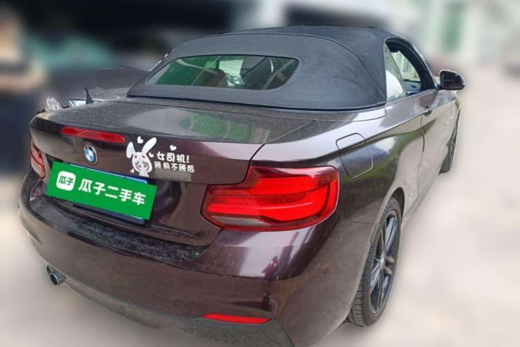 Used BMW 2 Series 2019 225i Convertible Coupe Luxury Edition M Sport Package Rear Right 45 Deg
