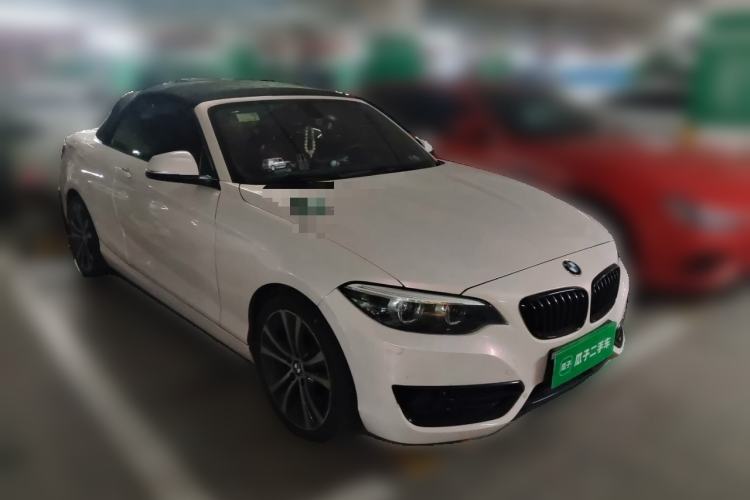Used BMW 2 Series 2019 225i Convertible Coupe Sports Design Package Front Right 45 Deg