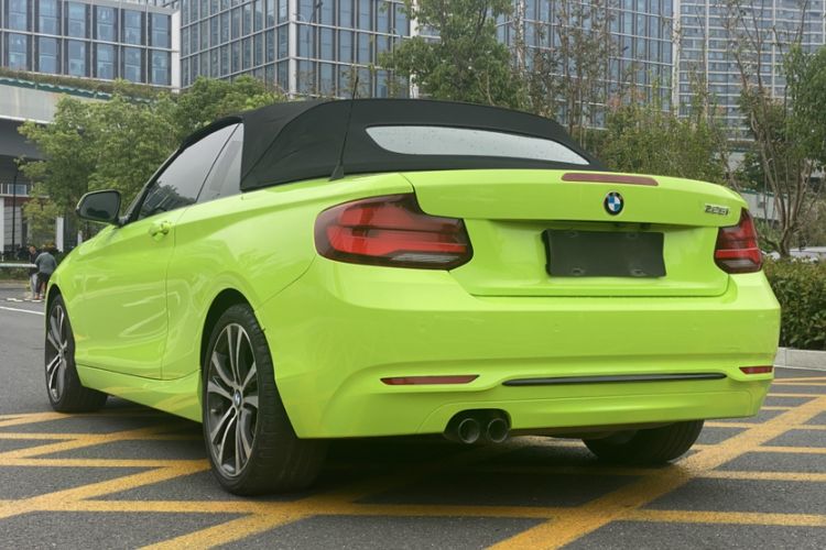 Used BMW 2 Series 2019 225i Convertible Coupe Sports Design Package Exterior 4
