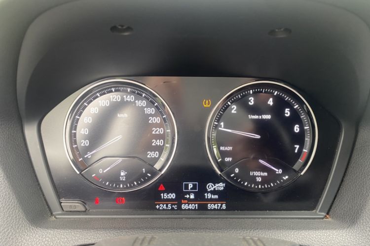 Used BMW 2 Series 2019 225i Convertible Coupe Sports Design Package Odometer Close Up