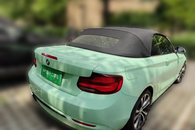 Used BMW 2 Series 2019 225i Convertible Coupe Sports Design Package Rear Right 45 Deg