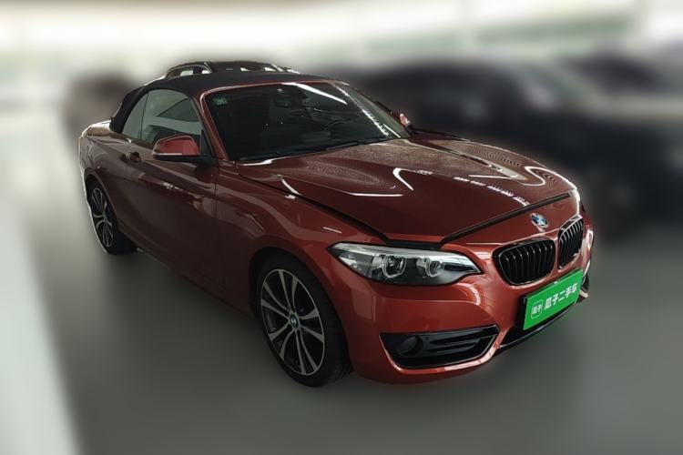 Used BMW 2 Series 2019 225i Convertible Coupe Sports Design Package Front Right 45 Deg