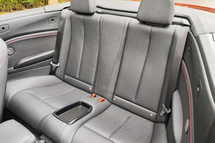 Used BMW 2 Series 2019 225i Convertible Coupe Sports Design Package Left Rear Seat