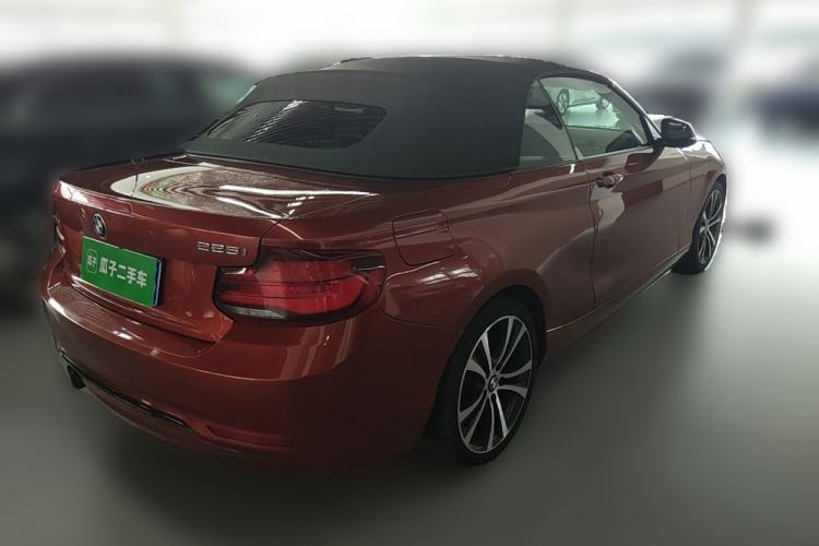 Used BMW 2 Series 2019 225i Convertible Coupe Sports Design Package Rear Right 45 Deg