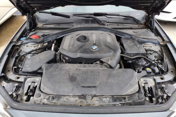 Used BMW 2 Series 2019 225i Luxury Model with M Sport Package Engine Bay