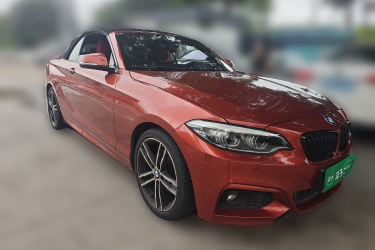 Used BMW 2 Series 2019 225i Convertible Coupe Luxury Edition M Sport Package Front Right 45 Deg
