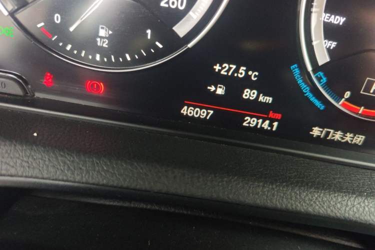 Used BMW 2 Series 2019 225i Convertible Coupe Luxury Edition M Sport Package Odometer Close Up