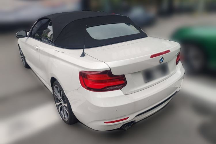 Used BMW 2 Series 2019 225i Convertible Coupe Sports Design Package Rear Left 45 Deg