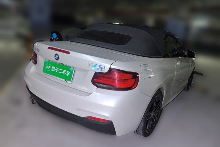 Used BMW 2 Series 2019 225i Convertible Coupe Luxury Edition M Sport Package Rear Right 45 Deg
