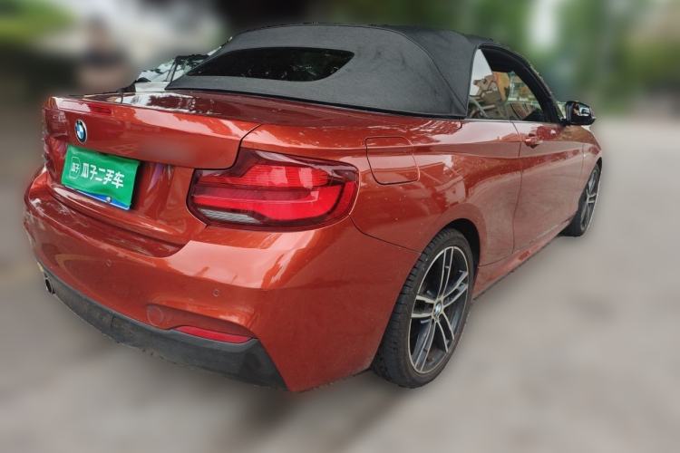 Used BMW 2 Series 2019 225i Convertible Coupe Luxury Edition M Sport Package Rear Right 45 Deg