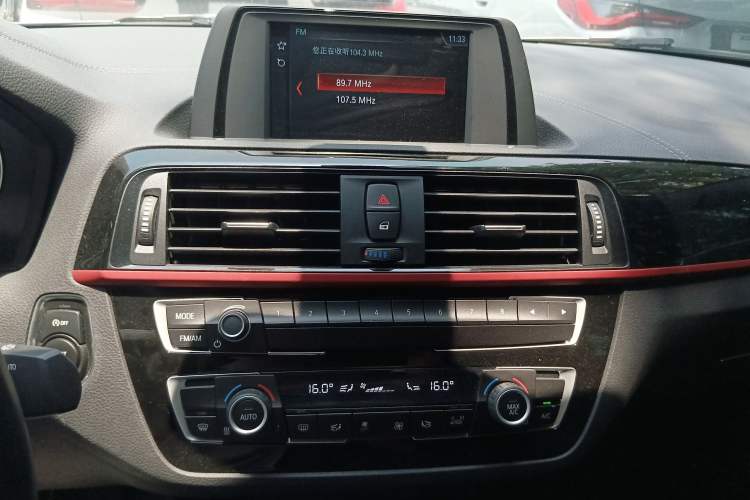 Used BMW 2 Series 2019 225i Convertible Coupe Sports Design Package Audio And AC Panel