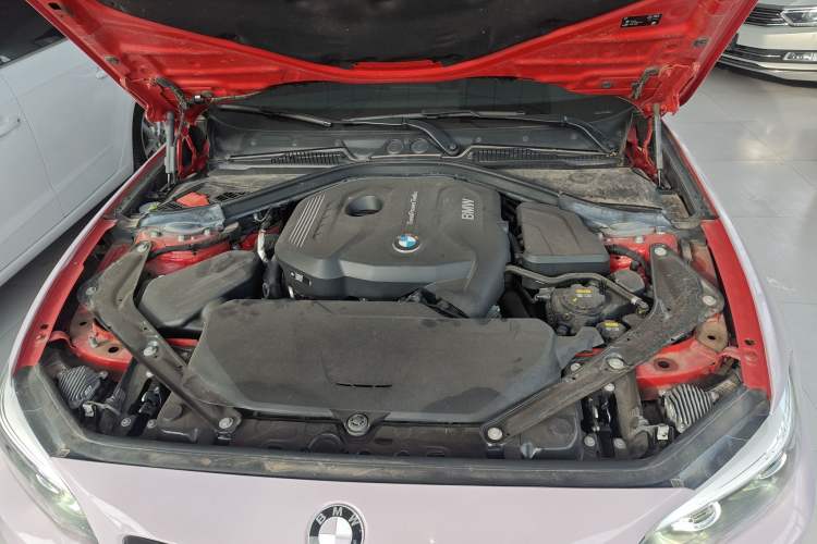 Used BMW 2 Series 2019 225i Convertible Coupe Sports Design Package Engine Bay