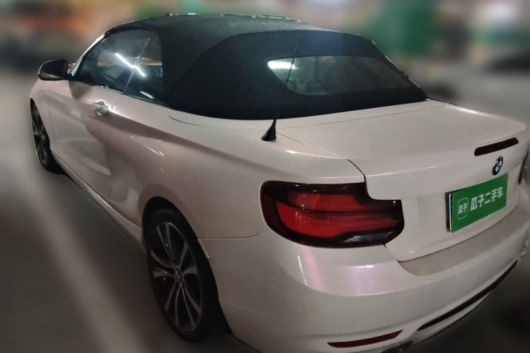 Used BMW 2 Series 2019 225i Convertible Coupe Sports Design Package Rear Left 45 Deg