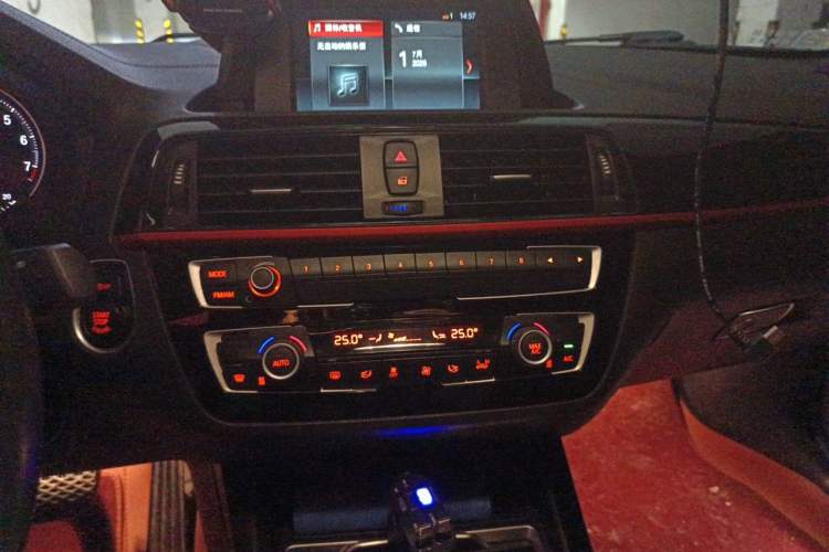 Used BMW 2 Series 2019 225i Convertible Coupe Sports Design Package Audio And AC Panel