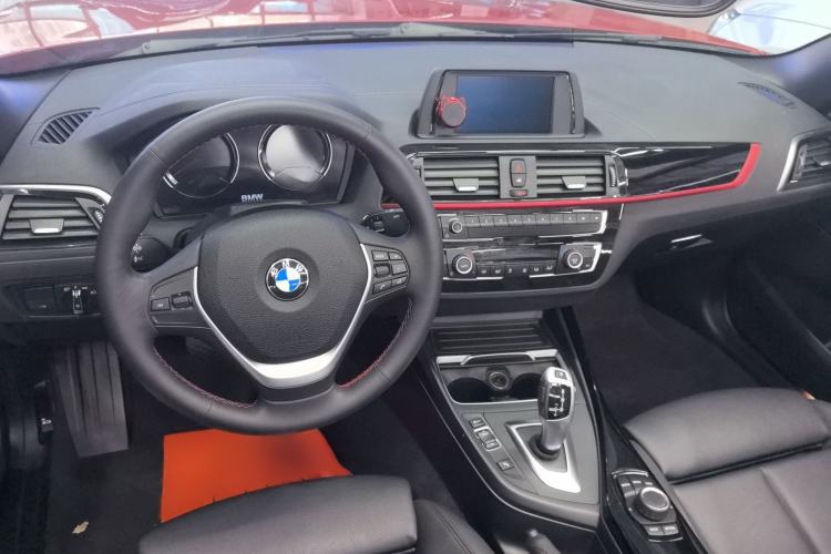 Used BMW 2 Series 2019 225i Convertible Coupe Sports Design Package Audio And AC Panel