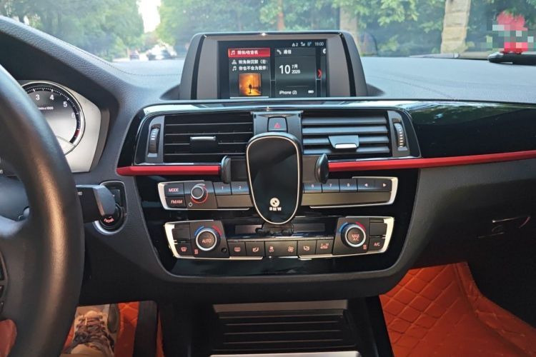 Used BMW 2 Series 2019 225i Convertible Coupe Sports Design Package Audio And AC Panel