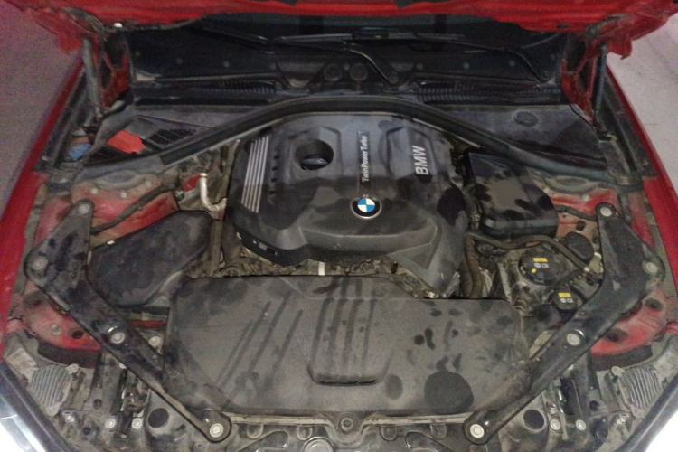 Used BMW 2 Series 2019 225i Convertible Coupe Sports Design Package Engine Bay