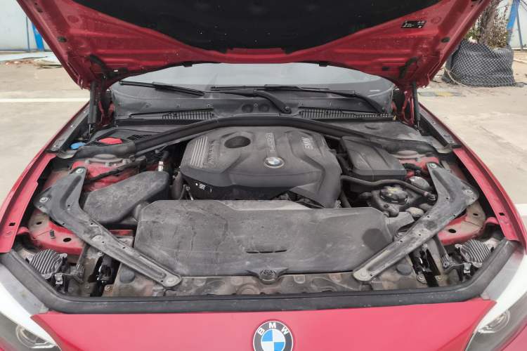 Used BMW 2 Series 2019 225i Convertible Coupe Sports Design Package Engine Bay