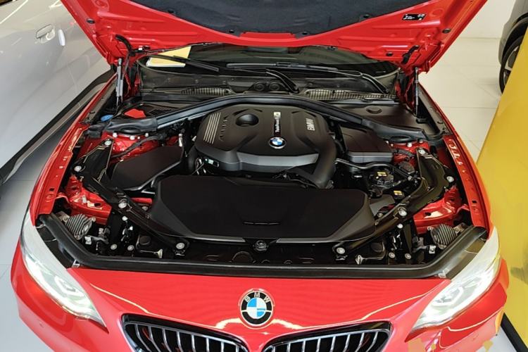 Used BMW 2 Series 2019 225i Convertible Coupe Luxury Edition M Sport Package Engine Bay