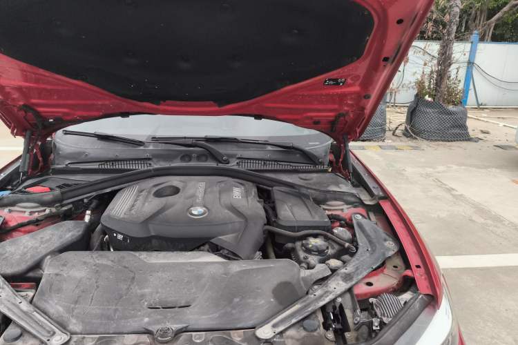Used BMW 2 Series 2019 225i Convertible Coupe Sports Design Package Engine Bay Left
