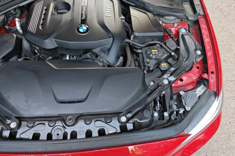 Used BMW 2 Series 2019 225i Convertible Coupe Sports Design Package Engine Bay Left