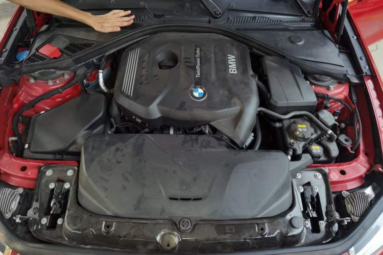 Used BMW 2 Series 2019 225i Luxury Model with M Sport Package Engine Bay