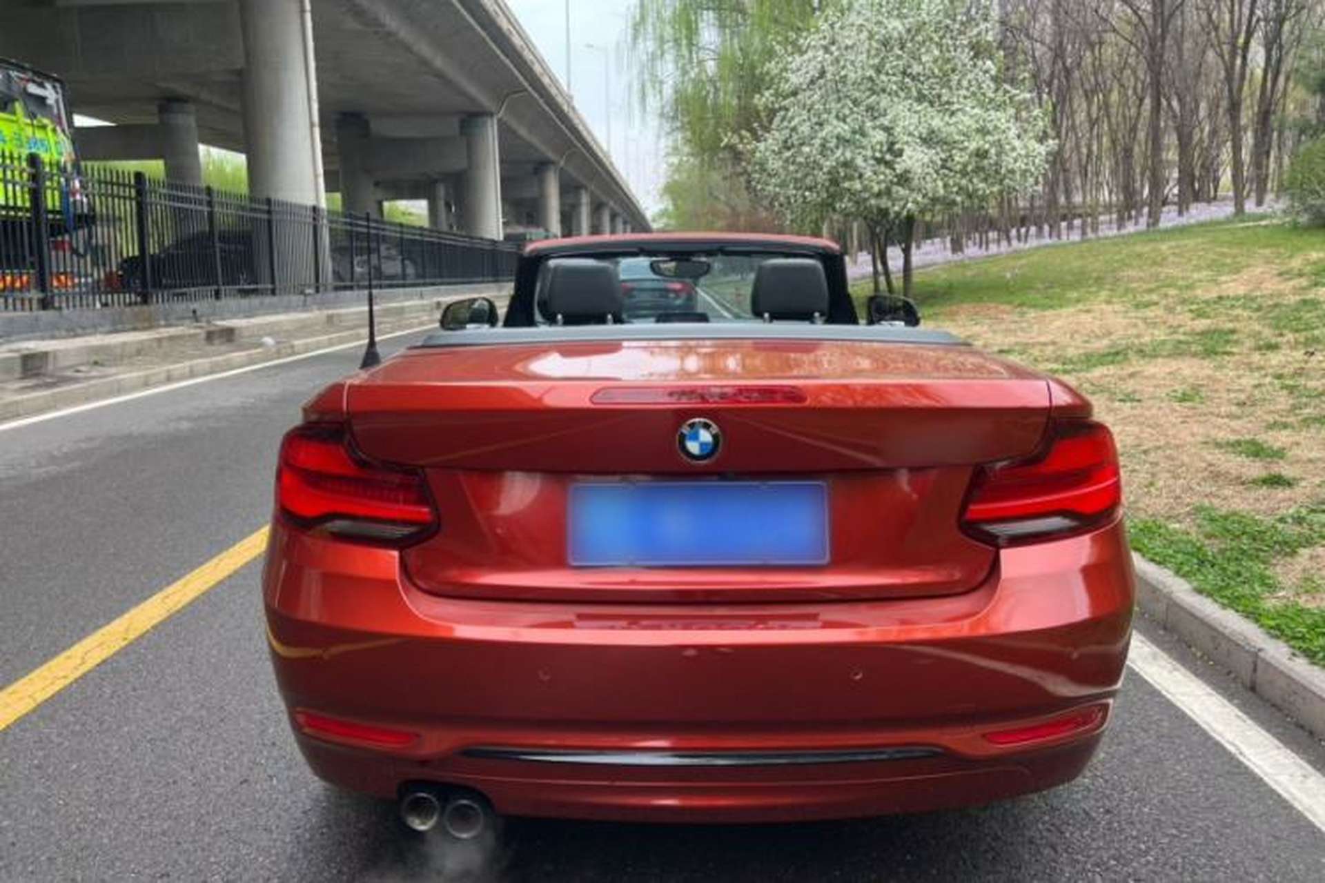 Used BMW 2 Series 2019 225i Convertible Coupe Sports Design Package Exterior 3
