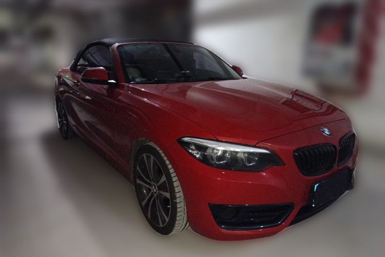Used BMW 2 Series 2019 225i Convertible Coupe Sports Design Package Front Right 45 Deg