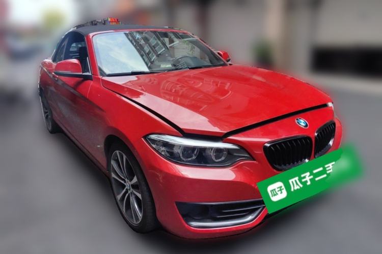 Used BMW 2 Series 2019 225i Convertible Coupe Sports Design Package Front Right 45 Deg