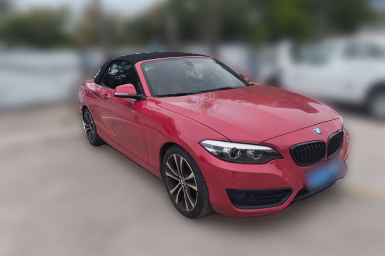 Used BMW 2 Series 2019 225i Convertible Coupe Sports Design Package Front Right 45 Deg