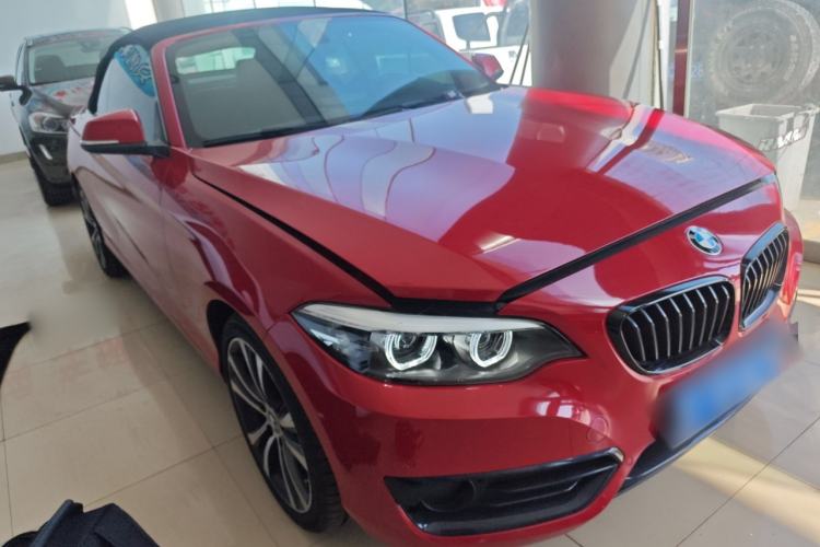Used BMW 2 Series 2019 225i Convertible Coupe Sports Design Package Front Right 45 Deg