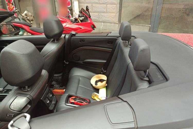 Used BMW 2 Series 2019 225i Convertible Coupe Sports Design Package Left Rear Seat