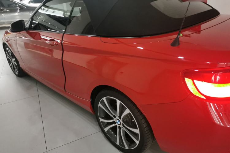 Used BMW 2 Series 2019 225i Convertible Coupe Sports Design Package Left Side