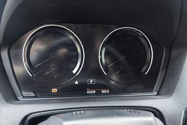 Used BMW 2 Series 2019 225i Convertible Coupe Sports Design Package Odometer Close Up