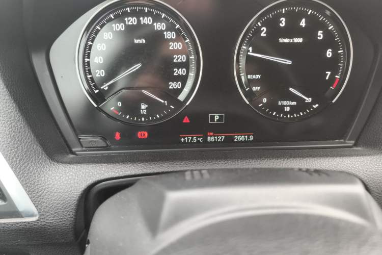 Used BMW 2 Series 2019 225i Convertible Coupe Sports Design Package Odometer Close Up