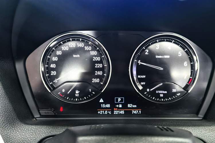 Used BMW 2 Series 2019 225i Convertible Coupe Sports Design Package Odometer Close Up