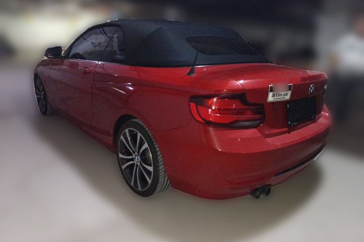 Used BMW 2 Series 2019 225i Convertible Coupe Sports Design Package Rear Left 45 Deg
