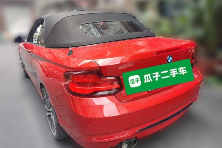 Used BMW 2 Series 2019 225i Convertible Coupe Sports Design Package Rear Left 45 Deg