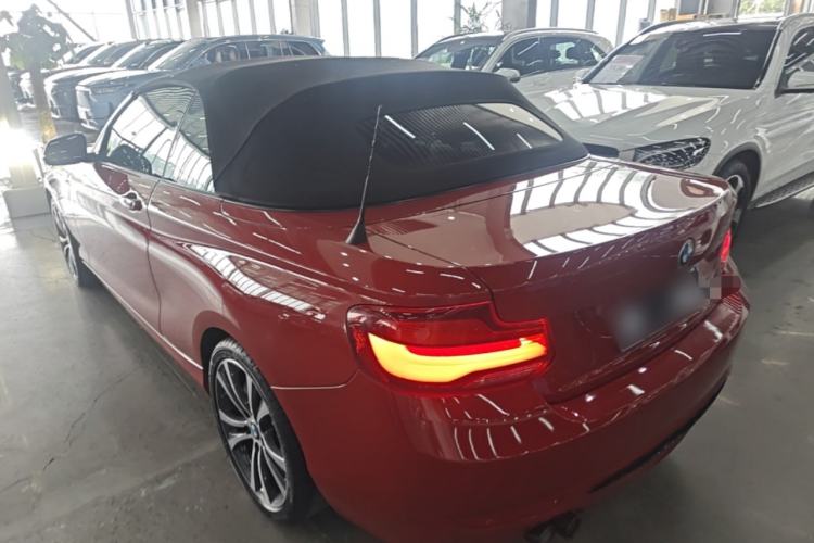 Used BMW 2 Series 2019 225i Convertible Coupe Sports Design Package Rear Left 45 Deg