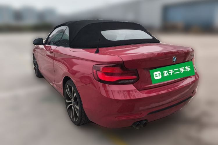 Used BMW 2 Series 2019 225i Convertible Coupe Sports Design Package Rear Left 45 Deg