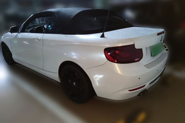 Used BMW 2 Series 2019 225i Convertible Coupe Sports Design Package Rear Left 45 Deg