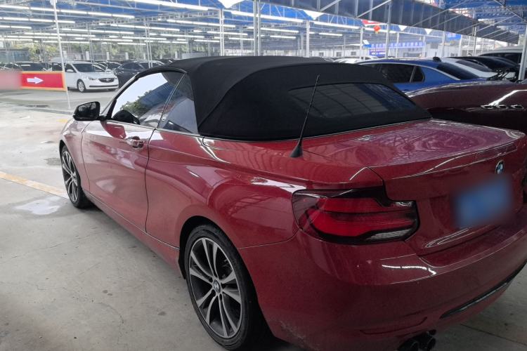 Used BMW 2 Series 2019 225i Convertible Coupe Sports Design Package Rear Left 45 Deg
