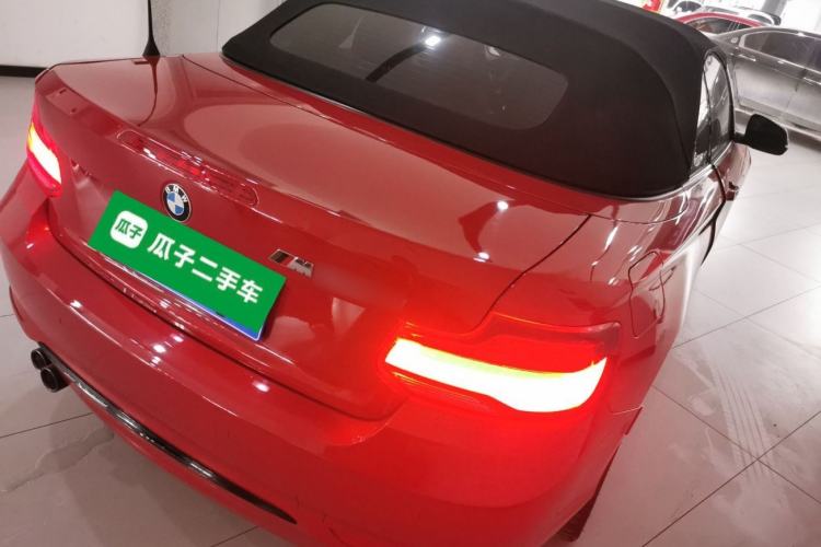 Used BMW 2 Series 2019 225i Convertible Coupe Sports Design Package Rear Right 45 Deg