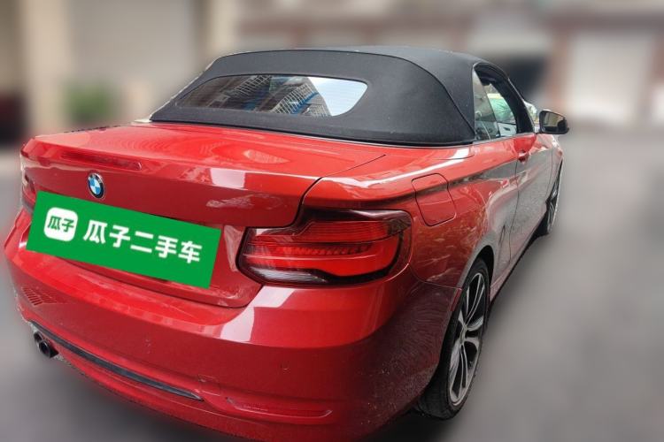 Used BMW 2 Series 2019 225i Convertible Coupe Sports Design Package Rear Right 45 Deg